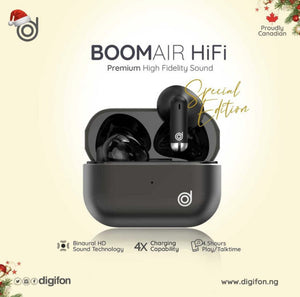 BoomAir HiFi TWS Noise Cancelling Earbuds - digifon