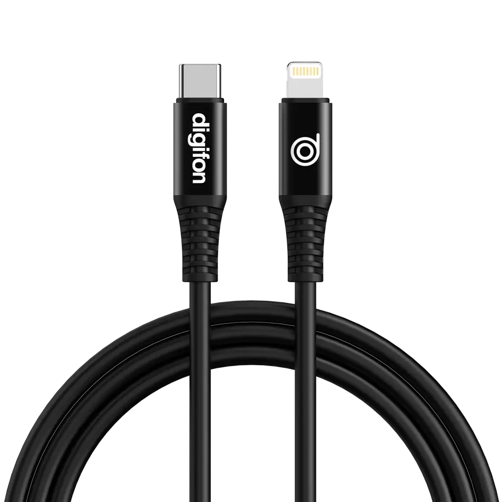 digifon Cheetah Type C to Lightning Cable with PD Charging